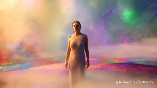 一个女人长出了很多头 by Hailuo AI Video Generator