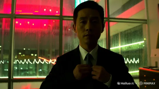 《霓虹雨夜》
落地窗外的霓虹在雨幕中晕成一片猩红。陆沉解开领带第三颗纽扣时,金属扣在死寂的办公室里发出清脆的响。茶水间飘来隔夜咖啡的酸苦,像极了七年前她离家时打翻的那杯蓝山。
手机屏幕亮起又熄灭,锁屏照片里女儿的笑靥在阴影里忽明忽暗。他数着对面写字楼渐次熄灭的灯火,那些方格子暗下去的样子,很像那年太平间里心电图归零的轨迹。
玻璃上的倒影突然扭曲——原来是雨刮器在疯狂摆动。他这才想起自己已经在驾驶座呆坐了两个钟头,西装右肩洇着雨水,像块溃烂的疮。车载广播放着九十年代的老情歌,主唱沙哑地唱着"寂寞让人盲"。陆沉伸手关掉音响,却关不掉后座儿童座椅空洞的注视。
雨刮器规律地划着弧线,把整个城市切割成支离破碎的光斑。他忽然想起今早签的那份离婚协议,钢笔尖戳破纸张的瞬间,墨渍像极了女儿周岁照上沾着的草莓酱。 by Hailuo AI Video Generator