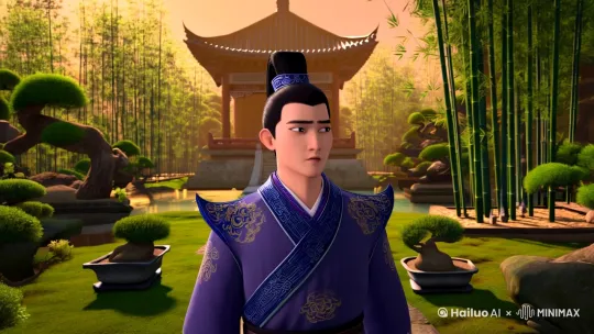用哪吒的形象创造一段3分钟的视频，主题凸显孝顺 by Hailuo AI Video Generator
