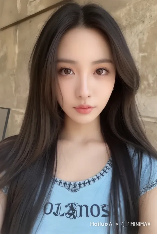 美女说话 动起来 波动头发 侧身 by Hailuo AI Video Generator