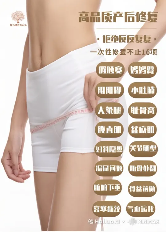 精品产后修复让你恢复如初 by Hailuo AI Video Generator