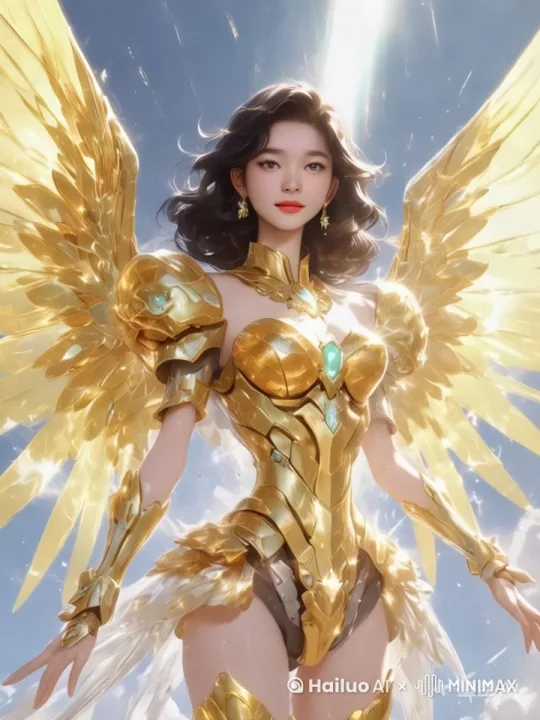 镜头，拉远，左环绕，上摇，女孩跳艳舞 by Hailuo AI Video Generator