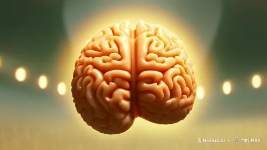 大脑正在玩贪吃蛇游戏。 by Hailuo AI Video Generator