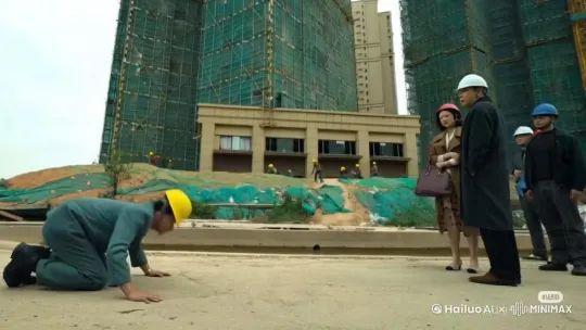图中的左边的人突然掏出冲锋枪，右边的人也不甘示弱，双方的枪战一触即发，向着对方开火，电影质感，流畅度高 by Hailuo AI Video Generator