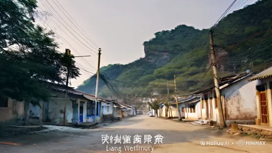 1.  开场白：引入梁文峰旧照片的话题
2.  回顾：介绍照片背景的
1.  "这是一张尘封的回忆。"
2.  "照片背后，是我们熟悉的小镇，静谧的街道见证了岁月的流转。[右移,左摇,跟随] by Hailuo AI Video Generator