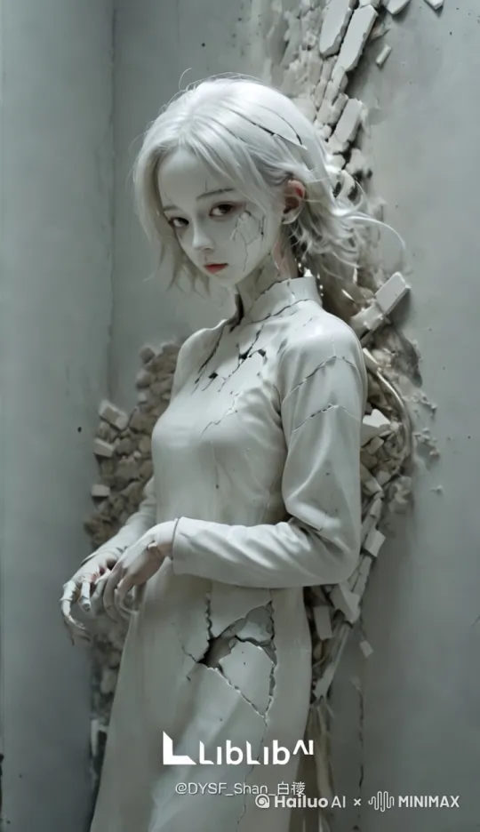 [左移,右摇,跟随]一个少女的走秀 by Hailuo AI Video Generator