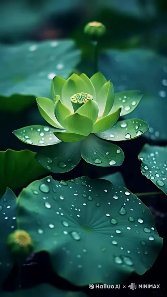 生成莲花绽放的视频[右摇,变焦推进] by Hailuo AI Video Generator