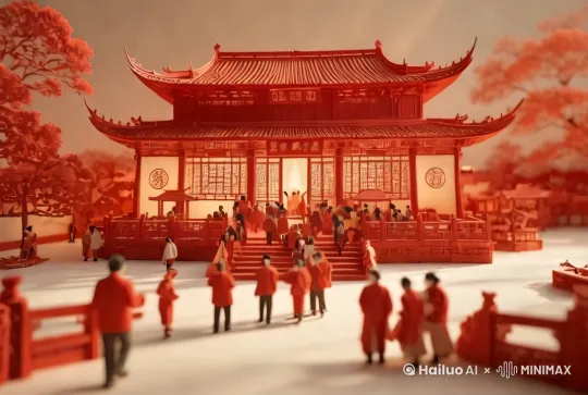 [跟随,推进][上升][左移,右摇,跟随] by Hailuo AI Video Generator