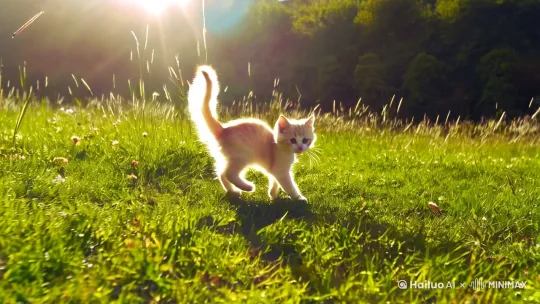 小猫在跳舞 by Hailuo AI Video Generator