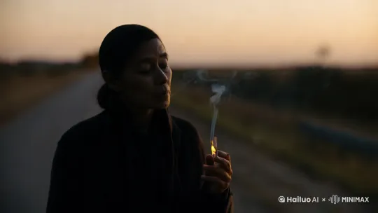 走在路边抽烟
我抽一半
风抽一半一半
我没和风计较
因为风也有它的烦恼 by Hailuo AI Video Generator