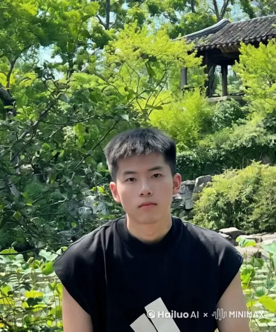 微笑和脱去上衣，向我嘟嘴 by Hailuo AI Video Generator