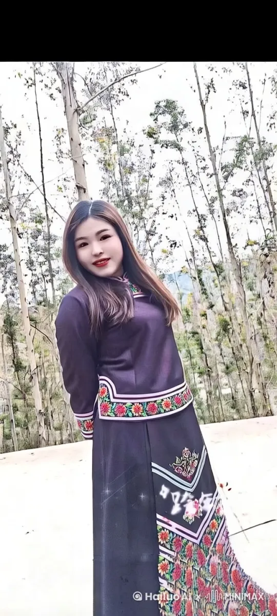生生成一段女生游玩视频，背景元素向左运镜，人物自由活泼兴奋游玩 by Hailuo AI Video Generator