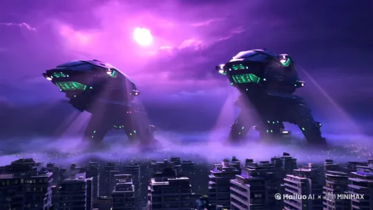 拯救世界从养猫开始
 
22世纪，外星人入侵地球，天空被诡异的紫雾笼罩，巨大的外星战舰遮天蔽日，人们陷入绝望。
 
有个叫阿强的废柴青年，每天就知道窝在出租屋里打游戏、吃外卖。这天，外星飞船投下了神秘的生化炸弹，把城市炸得稀巴烂。阿强在废墟里迷迷糊糊醒来，发现自己毫发无损，身旁还多了一只橘猫，正淡定舔毛。
 
阿强还没搞清楚状况，突然脑袋里响起一个声音：“愚蠢的人类，快救我出去！”阿强左顾右盼，却发现是那只橘猫在“说话”。橘猫不耐烦地翻了个白眼：“别看了，就是我，我本是宇宙第一猫星人的公主，被叛徒陷害流落到这，只要你帮我找到散落在地球的七颗猫薄荷宝石，我就能恢复法力，拯救世界。”
 
阿强一脸懵：“你说啥呢？我还赶着回去打游戏呢。”橘猫气得炸毛：“你要是不帮忙，外星人把地球变成垃圾场，你连外卖都吃不上！”阿强一听，这可不行，为了外卖，拼了！
 
于是，一人一猫踏上奇葩的寻宝之旅。他们根据橘猫半吊子的指引，先是跑到动物园，以为宝石在大象屁股下，结果被大象追得满场跑；又跑到学校，以为宝石在老师的教案里，差点被留校处分。
 
终于，在一家宠物店，他们找到了第一颗宝石，刚拿到手，一群外星小喽啰就围了上来。橘猫大喊：“快把宝石含在嘴里，然后学我喵喵叫！”阿强虽然觉得荒唐，但还是照做了。神奇的是，一猫一人发出的“喵喵”声形成音波攻击，把外星人震得七荤八素。
 
经过九九八十一难，他们终于集齐宝石。橘猫恢复法力，化身成巨大的猫型战士，一巴掌就把外星战舰扇出银河系。
 
拯救世界后，阿强成了英
[右移,左摇,跟随] by Hailuo AI Video Generator