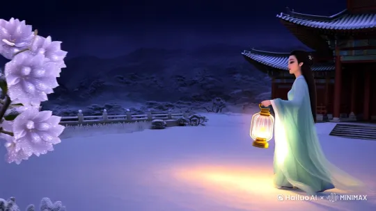 ### **第一章 白梅噬血（487字）**

子时的梆子声在积雪中回荡，仿佛被冻住了一般。玉奴提着琉璃灯，绕过御花园的西角，猛然发现本应在三月绽放的白梅竟在腊月提前盛开。冰晶凝成的花瓣泛着珍珠色的幽光，让她不禁想起昨夜浣衣时，贵妃贴身宫女耳后一闪而过的伽罗香。

“喀嚓——”梅枝断裂的声音裹挟着血腥味猛然砸下。玄色身影跌进雪堆时，玉奴的灯笼滚出三丈远。她借着月光看清那张脸——瑞亲王嘴角溢出的黑血正顺着白玉般的下巴蜿蜒，浸透的前襟下隐约可见三枚菱形暗器。

“扶我去冷香阁。”他攥住她腕子的手冷得像尸体，但力道却大得骇人，“若叫第三个人知道……”

玉奴摸到他后背黏腻的伤口，突然想起三日前在贵妃寝殿窗外听见的私语。“西域奇毒无香无色，遇梅即发……”当时扫雪太监的铲子磕在青砖上，后半句碎在了北风里。

冷香阁的地龙结着霜花。瑞亲王撕开她掖在领口的帕子，月光漏过菱花窗，帕角绣的玉兰花浸在血污里。“浣衣局的？”他低笑时又咳出黑血，从腰间扯下鎏金香囊扔进炭盆，“寅时三刻前，替我取出肩胛骨的暗器。”

玉奴捏着银镊子的手在抖。暗器取出瞬间，男人肌肉猛然绷紧，滚烫的血溅在她颈间。恍惚间，她听见他呢喃：“母妃，儿臣找到那支梅了……”

### **第二章 胭脂杀机（512字）**

五更鼓响，玉奴跪在慈宁宫外。怀中梅枝泛着妖异冷香，袖袋里蜡丸烫得灼人。昨夜瑞亲王昏死前，曾抓着她的手按在自己心口：“放心，死不了。”

“好俊的白梅。”太后染着蔻丹的指尖抚过花瓣，鎏金护甲突然顿住，“这香味倒让哀家想起……”

“皇祖母当心！”瑞亲王裹着风雪撞进来，猩红血点溅上梅萼。莹白花瓣霎时泛起青灰，殿内伽南香竟化作腐尸气息。

贵妃鬓边金步摇簌簌作响。玉奴看见她护甲刺破了掌心，殷红血珠坠在孔雀蓝裙裾上，像极了冷香阁炭盆里烧化的香囊灰烬。

“十年前先皇后暴毙，皇祖母可还记得这伽罗香？”瑞亲王拭去唇边血迹，从怀中掏出半截焦黑香篆。玉奴突然明白昨夜炭盆里的异香从何而来——他竟将贵妃下毒的罪证焚在香囊里，用血肉之躯养出了反噬的毒引。

太后腕间佛珠骤然断裂，满地檀木珠子蹦跳着滚向贵妃脚边。“冷香阁的白梅二十年来头遭开花，你如何寻到的？”凤目如刀扫向玉奴。

“是奴婢……”

“是孙儿让她去的。”瑞亲王截过话头，玄色大氅扫过玉奴颤抖的指尖，“冷香阁埋着母妃的骨灰，孙儿每年此夜都要祭拜。”

### **第三章 金簪遗祸（532字）**

三更的雪粒子敲打窗棂，玉奴缩在浣衣局通铺角落，掌心还残留着蜡丸融化时的灼痛。瑞亲王被抬出慈宁宫时，曾用染血的手指在她袖口画了朵梅。

“姑娘好造化。”尚宫嬷嬷突然掀帘而入，身后小太监捧着鎏金托盘，“贵妃娘娘赏的杏仁酪，趁热喝了吧。”

玉奴盯着瓷碗边缘的胭脂色釉彩，忽然想起冷香阁炭盆里未燃尽的香灰。伽罗香遇杏仁则毒性倍增，这是宫里老人皆知的秘密。

“奴婢谢娘娘赏。”她跪接时故意打翻瓷碗，滚烫的酪浆泼在嬷嬷鞋面上。趁众人慌乱，她咬破藏在舌底的蜡丸——那是瑞亲王昏迷前塞给她的最后生机。

苦杏仁味在口腔炸开的瞬间，玉奴撞开窗棂扑进雪地。远处传来环佩叮当，她看见瑞亲王立在梅树下，玄狐大氅上落满新雪。

“王爷赌输了。”她咳着血沫笑，“奴婢终究活不过……”

“本王从不赌命。”他忽然俯身封住她的唇，清苦药香渡进口中，“只赌人心。”

玉奴在眩晕中听见兵甲碰撞声。羽林卫举着火把围住贵妃寝宫时，她才发现他腰间挂着那支染血的梅。

### **第四章 梅妆映雪（487字）**

赐婚那日，尚宫局送来十二箱聘礼。玉奴抚过织金嫁衣上的白梅纹，忽见箱底压着块染血的帕子。帕角玉兰花被银线重新绣过，旁边多了行小字：“忍冬藤绕白梅枝”。

“王妃可要赔我那方帕子。”

瑞亲王倚着梅树，指尖银针挑着半幅素锦。玉奴想起那夜为他包扎时扯破的裙裾，红霞从耳尖漫到领口：“妾身愚钝，不知王爷何时备下的解药？”

“冷香阁地砖下埋着三百个蜡丸。”他忽然贴近，将白玉簪插进她云鬓，“从十六岁起，我每年腊月都在等一支带毒的梅。”

大婚夜合衾酒凉透时，玉奴才读懂他眼底的深渊。十年前伽罗香毒死的不仅是先皇后，还有被贵妃活埋在梅林下的七皇子。瑞亲王用二十年织就的网，终于在今夜随着更鼓声收拢。

“怕吗？”他指尖抚过她后颈，那里有道淡粉疤痕——正是那夜贵妃派人灭口时留下的刀伤。

玉奴反手拔下金簪，青丝如瀑散落：“王爷可听过民间俗语？”簪尖挑开他衣带时，她咬住他喉结轻笑：“恶鬼偏要枕边人。”

### **第五章 余香百年（500字）**

承平十九年冬，冷香阁的白梅第五次染红宫墙。玉奴抱着粉雕玉琢的女婴经过梅林，忽见玄色身影立在当年初遇处。

“父王！”小郡主挥舞着胖手去抓香囊，里头飘出几片枯梅。

“这是你娘用来毒我的凶器。”瑞亲王笑着将女儿举过头顶，却见玉奴举着支白梅轻戳他 by Hailuo AI Video Generator