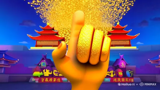 #Role: 爆款短视频策划师
##Profile

主题：指谁谁发财（结合2025蛇年“画蛇添财”吉祥话8）
风格：魔性玄学+喜剧反转+强互动
目标：3日内播放量破100万，引发UGC模仿潮
##核心结构（分镜脚本）
0-3秒（黄金开头）：
▷ 画面：第一视角手持金色“发财手指”，背景闪现钞票雨特效+财神庙3D贴图8
▷ 台词：“听说点赞这条的人，三天内会被财神爷@！”（搭配抖音热门BGM《Money Money》）5

4-15秒（互动钩子）：
▷ 画面切换：镜头对准不同职业人物（白领、学生、外卖员），每指一人弹出“+1w”金币特效
▷ 台词：“指程序员——代码0bug！指打工人——工资翻三倍！指学生党——考试全蒙对！”（台词押韵，参考短视频标题设计6）

16-25秒（反转剧情）：
▷ 画面：突然指向镜头外的拍摄者（演员假装惊慌逃跑），弹出“功德-1”表情包
▷ 台词：“指老板——他连夜给你加薪？醒醒！真正的财富密码是...”（制造悬念，符合短视频从众效应设计4）

26-35秒（价值升华）：
▷ 画面：快速剪辑创业/学习/工作成功案例混剪，叠加“努力值进度条”
▷ 台词：“转发@3个好友，解锁【搞钱自律表】——命是弱者的借口，运是强者的谦词！”（引用爆款金句5） by Hailuo AI Video Generator