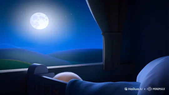 🌟《星星船长的晚安灯》🌟

故事简介：

在一个宁静的深夜，小兔宝宝因为怕黑而无法入睡。突然，它发现窗外有一颗闪烁的小星星。原来，这是已经退休的星星船长在夜空中巡逻。星星船长的飞船变成了一盏神奇的魔法台灯，散发着温暖的光芒。

星星船长邀请小兔宝宝一起进行一场奇妙的银河探险。他教小兔宝宝如何用月光作为燃料，点亮飞船的引擎。于是，小兔宝宝带着它心爱的玩具小熊，和星星船长一起踏上了神秘的星空之旅。

在旅途中，小熊打起了哈欠，星星船长便悄悄地用星光织成了一张柔软的绒被，轻轻地盖在小熊身上，让它感到温暖和舒适。

互动问题：

你猜星星船长为什么选择月亮当燃料呢？

可能的回答：

1.
月亮的光是柔和的：月亮的光不像太阳那么强烈，它柔和而宁静，非常适合作为飞船的燃料，让旅途更加平稳和安全。
2.
月亮的魔力：月亮在许多文化中都被视为神秘和魔法的象征。星星船长可能相信月光的魔力能够引导他们穿越银河，发现更多的奇迹。
3.
环保和可持续性：月亮的光是取之不尽的能源，选择月亮作为燃料体现了星星船长对环保和可持续发展的重视。

成长启示：

这个故事告诉我们，勇敢的开始往往藏在小小的行动里。小兔宝宝虽然害怕黑夜，但它愿意尝试和探索，最终在星星船长的帮助下，展开了一场奇妙的冒险。

启示：

1.
勇敢面对恐惧：小兔宝宝通过这次冒险，学会了如何面对和克服自己的恐惧。这告诉我们，勇敢地迈出第一步是克服恐惧的关键。
2.
友谊和合作：小兔宝宝和星星船长之间的友谊，以及他们之间的合作，是这次冒险成功的关键。这提醒我们，在生活中，友谊和合作是非常重要的。
3.
想象力：故事充满了奇幻和想象，鼓励孩子们发挥自己的想象力，去探索和发现生活中的美好。

希望这个故事能带给小朋友们一个甜美的梦境，也希望他们在生活中能够勇敢地面对挑战，结交好朋友，发挥自己的想象力，去创造属于自己的奇妙世界。 by Hailuo AI Video Generator