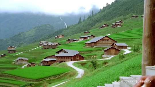 在江西省的一个偏远山村——李家村，村民们世代以务农为生，生活虽不富裕，但也算平静。然而，随着年轻人大多外出打工，村里只剩下老人和孩子，土地逐渐荒废，村子也渐渐失去了往日的活力。

老李，李家村的村长，已经60多岁了。他看着村子一天天衰落，心里很不是滋味。他一直想找到一条让村子重新焕发生机的路，但始终没有头绪。 by Hailuo AI Video Generator