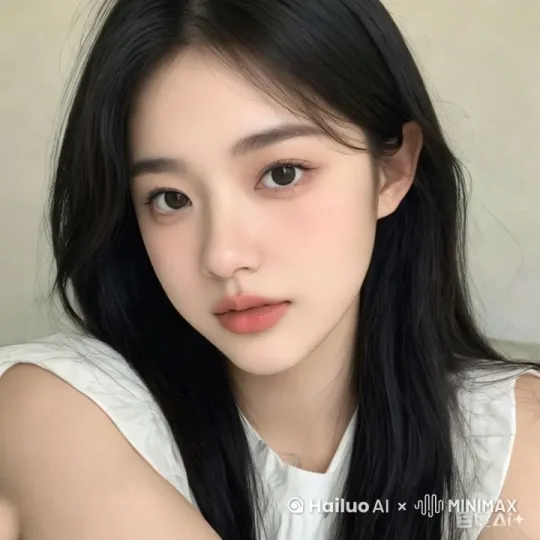 动态，眨眼，舒展头发 by Hailuo AI Video Generator