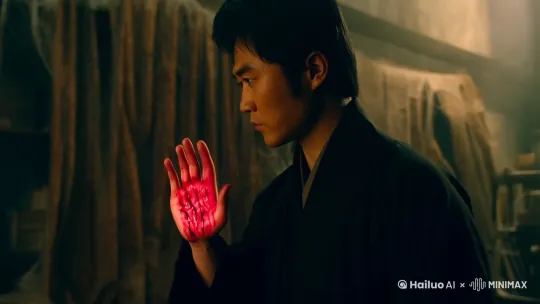 陆明盯着掌心那颗朱砂痣，暗红色印记竟在铜镜倒影中泛出血光。他忽然想起三天前在库房看见的诡异画面——穿长衫的男人被铁链拖进地牢，而当时他擦拭的正是这面清代铜镜。
 
子夜时分，镜框上的蛛网纹突然剧烈蠕动。陆明伸手触碰的刹那，无数细密的裂纹里渗出暗红液体。镜中映出的不再是他的脸，而是个蓄着辫子的中年男子，左眼眶里插着半截金丝眼镜。
 
"你终于来了。"镜中人的声音像是砂纸摩擦铜镜，"知道为什么周慕白能替我祖父偿命吗？"镜面突然泛起浑浊的水波纹，陆明看到自己穿着囚服跪在青石板上，监刑官的火把照亮了围观人群里那张与周慕白一模一样的少年面孔。
 
铜镜发出尖锐的蜂鸣，陆明感觉有冰凉的手指钻进太阳穴。他亲眼目睹周永年如何将毒酒灌进林秋月的喉咙，绣娘的翡翠耳环坠落在血泊里，与周慕白颈间的怀表产生共鸣。最骇人的是最后场景的重叠——当周慕白用鎏金怀表对准自己太阳穴时，陆明惊恐地发现自己的手腕上缠着同样的丝绸勒痕。
 
"你以为破了他的因果就能解脱？"镜中人发出狂笑，整面铜镜裂成蛛网状，"看看你背后！"陆明猛然回头，看见穿红旗袍的女鬼正站在柜台后，她脖颈处的勒痕位置，恰好与自己掌心的朱砂痣重合。
 
女鬼手中的铜镜碎片突然化作利刃，刺穿了陆明的左肩。剧痛中他看到无数个自己在不同时间线上重复死亡：举着鸡毛掸子砸向屏风的青年、被铁链贯穿琵琶骨的商人、还有此刻倒在血泊里的古玩店老板。每具尸体胸口都烙着相同的印记——半枚残缺的太极图。
 
"这是转轮镜的诅咒。"女鬼的声音混着男女老幼的哀嚎，"从周永年用苏绣屏风困住林秋月开始，每个替死鬼都会吞噬前一个人的阳寿。"她扯开衣领，心口皮肤下流动的竟是液态的青铜，"等到九十九个替死鬼集齐，转轮镜就会吞噬方圆百里的气运......"
 
陆明突然抓住柜台上的桃木剑，剑柄刻着的八卦纹正在发烫。这是他祖父临终前塞给他的唯一遗物。女鬼发出凄厉尖叫，整间店铺的镜子同时炸裂，飞溅的碎片在空中拼凑成扭曲的星图。陆明在漫天镜片中看到深山的轮廓，那里埋藏着历代守墓人看守的"镜冢"。
 
当第一缕晨光穿透云层时，陆明已经站在通往深山的青石阶上。他腕间的朱砂痣正在渗血，每走一步就在石阶上留下暗红的印记。转过第九道山弯时，一座青铜巨门出现在眼前，门环上蹲着十只形态各异的镇墓兽。
 
"拿命来换真相。"沙哑的声音从四面八方传来，陆明这才发现每面山壁都镶嵌着铜镜。镜中倒映着他三百年来不同死法的幻象：被毒蛇咬断喉管的书生、吊死在古槐上的绣娘、还有此刻浑身是血的古玩店老板。
 
最中央的铜镜突然传出心跳般的轰鸣，镜中浮现出个戴青铜饕餮面具的人影。那人影抬起手，陆明惊恐地发现自己的影像正从镜中脱离，飘向虚空中的转轮。"你只剩最后三次选择。"人影的声音带着时空错乱的感觉，"留在镜冢成为新任守墓人，或者......"
 
话音未落，陆明突然反握桃木剑刺向自己的胸口。鲜血溅上镜面的瞬间，三百年来所有被困在转轮中的魂魄发出撕心裂肺的哭喊。他看到周慕白惊恐的面容在镜中闪现，接着是周永年疯狂大笑的扭曲影像，最后定格在林秋月含泪微笑的瞬间。
 
铜镜轰然炸裂的巨响中，陆明掌心的朱砂痣消失了。他弯腰捡起半片残镜，背面新鲜的刻痕在阳光下泛着微光——那是一句他祖父用血写在族谱上的箴言："贪嗔痴念皆为镜，照见本心方破轮回。"[跟随] by Hailuo AI Video Generator