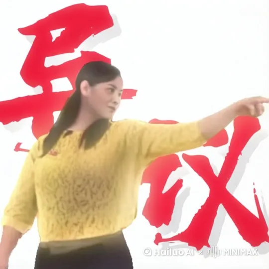 一瞬间场景变成法院里，它刚好在法院拍了桌子，看向敌方律师。 by Hailuo AI Video Generator