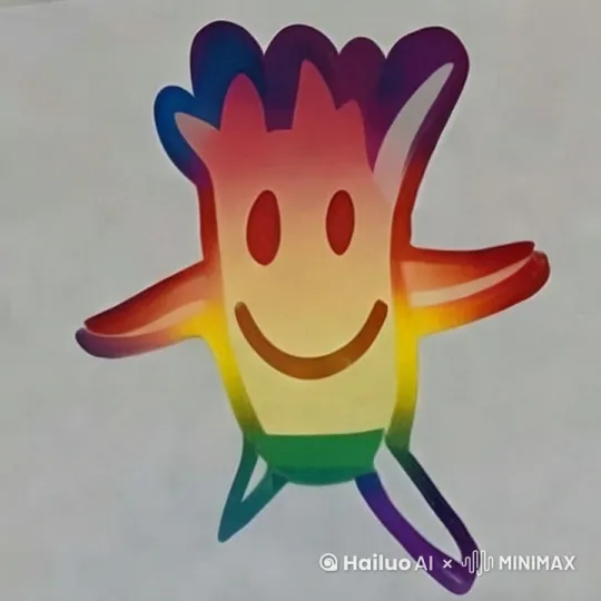 旋转跳跃，鞠躬，大笑 by Hailuo AI Video Generator