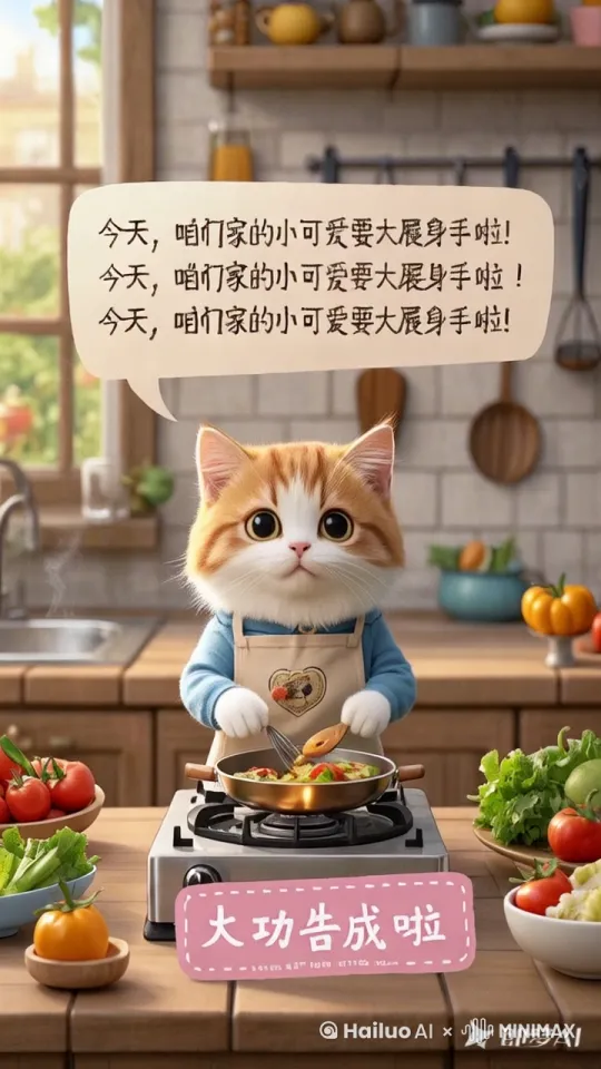 带音乐 by Hailuo AI Video Generator
