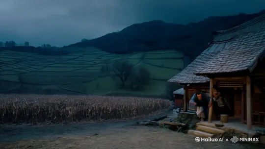 石磨的传说
 
很久以前，在一个偏僻的小山村里，住着一对勤劳善良的夫妻，阿牛和阿花。
 
有一年，村子遭遇了大旱，庄稼颗粒无收，村民们只能靠野菜和树皮充饥。一天夜里，阿牛梦到一位白胡子神仙，神仙告诉他，在村后的山洞里有一个宝贝，能帮助大家渡过难关，但需要他有勇气和毅力去寻找。
 
第二天，阿牛不顾阿花的担忧，毅然前往村后的山洞。山洞里漆黑一片，怪石嶙峋，阿牛小心翼翼地摸索着前进。不知走了多久，他终于在一个石台上发现了一个闪闪发光的石磨。阿牛刚一碰到石磨，就听到一个声音：“只要你念出‘石磨石磨转一转，粮食满仓饭满碗’，我就能变出粮食。”
 
阿牛兴奋地带着石磨回到村子，按照声音的指示念动咒语，石磨缓缓转动，不一会儿就磨出了白花花的大米。村民们欢呼雀跃，纷纷感谢阿牛。有了石磨，大家再也不用挨饿了。
 
可是，这件事被村里的恶霸知道了，他心生贪念，趁阿牛一家熟睡时，偷走了石磨。恶霸把石磨藏在自己家，迫不及待地念起咒语。然而，石磨却没有变出粮食，反而越转越快，最后带着恶霸一起掉进了村边的深潭里。
 
从此，石磨又回到了阿牛手中，村民们也过上了安稳的生活。石磨的故事代代相传，提醒着人们要善良、知足，不要被贪婪蒙蔽了双眼。 by Hailuo AI Video Generator