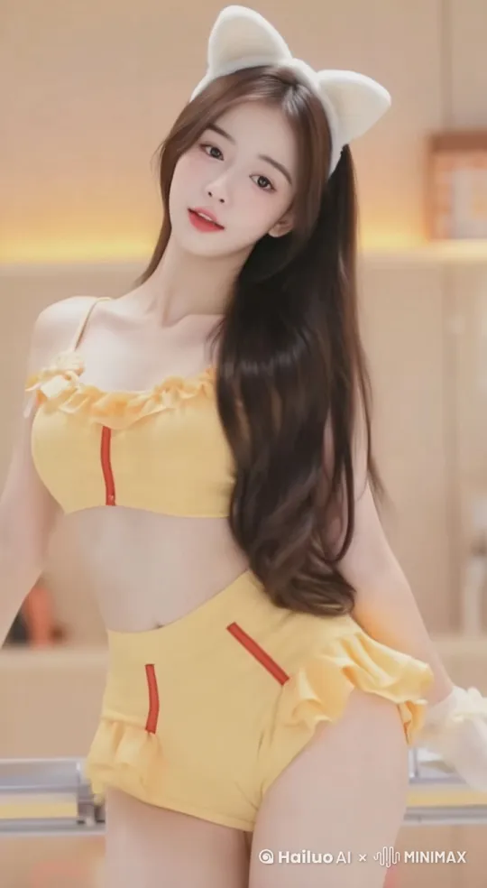 让人物跳舞 左右扭胯 飞吻 by Hailuo AI Video Generator