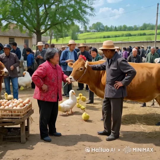 镜头移动,动态跟随,展现两个人史诗般的激烈打斗场面,两个人正在进行惊心动魄的中国功夫对决。左边的人右脚轻点地面,身体如旋风般旋转,左腿高高抬起,以一记凌厉的侧踢攻向对手的头部,速度极快。右边的人一个前滚翻躲开,起身时双腿连环踢出,腿影重重,令人眼花缭乱。两人的招式变化无穷,身影在环境中快速移动,忽左忽右,地面灰尘四起,展现出中国功夫的博大精深。周围的人欢呼雀跃、拍手叫好。 by Hailuo AI Video Generator