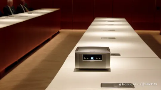 做一个jbl会议音响推广视频 by Hailuo AI Video Generator