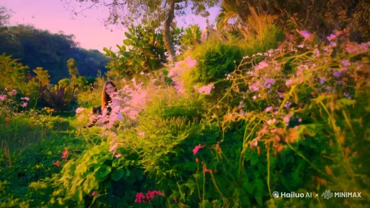 哪吒和猫一起享受宁静场景 by Hailuo AI Video Generator