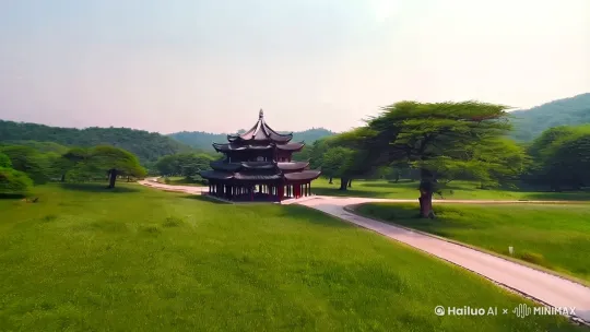 长亭外古道边芳草碧连天 by Hailuo AI Video Generator