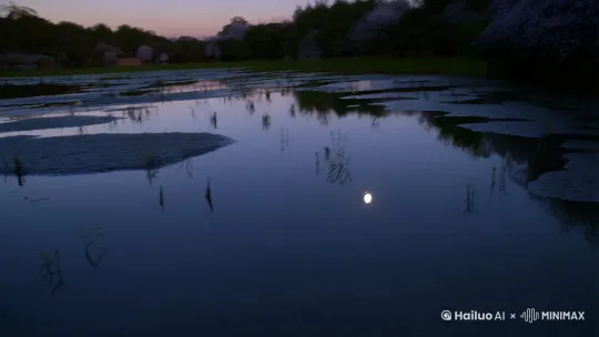 疏影横斜水清浅，暗香浮动月黄昏 by Hailuo AI Video Generator