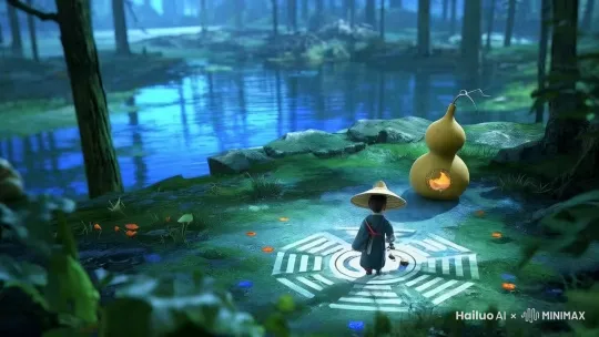 镜头由远倒近，下雨 by Hailuo AI Video Generator