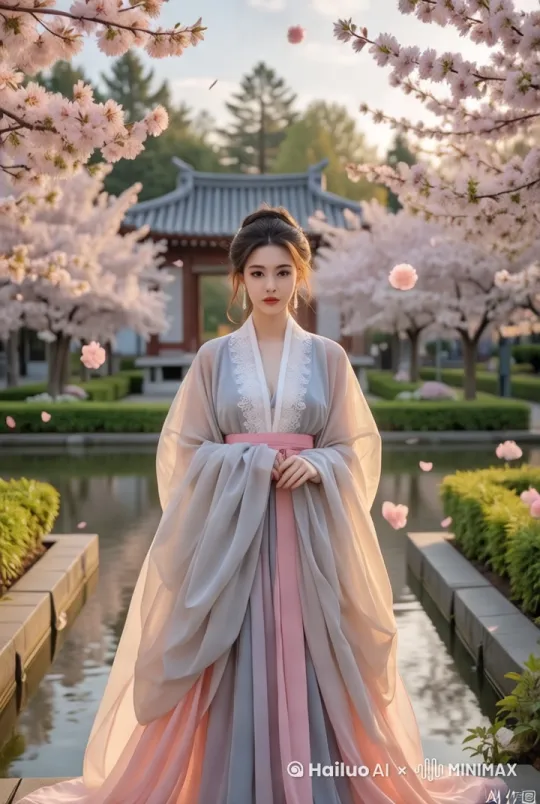 花瓣飘落 by Hailuo AI Video Generator