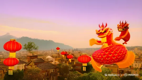 亲爱的朋友们：

祥龙抬头，福气满盈。在这新春佳节之际，我心中充满了对大家的思念，如同潮水般涌动。

一直以来，承蒙各位的扶持与关爱，这份深情厚谊，我铭记在心。在这美好的时刻，我满怀热情，真诚地邀请大家共赴一场温馨的聚会。

平日里，我们为了生计各奔东西，相聚的时光总是难得。而春节初六，这个寓意着吉祥团圆的好日子，正是我们重聚的最佳时刻。这次聚会定在北京，这里环境宜人，氛围闲适，仿佛是为我们量身打造的畅谈之所。

聚会当天，我已经精心准备了丰盛的美食。从充满家味的家常小菜，到独具特色的珍馐佳肴，每一道菜品都蕴含着我对相聚的热切期盼。我们可以围坐在一起，细细品味往昔的点点滴滴，共话这些年的生活风雨、喜乐哀愁。此外，还有充满趣味的掼蛋游戏等着我们参与，相信那欢声笑语，将成为这美好日子中最动人的乐章。

我满心期盼在春节初六与大家相见，在熟悉的笑颜中，再一次感受彼此的温暖，让那历经岁月沉淀的珍贵情谊，在此际延续、升华。

期待与你们共度美好时光！

温馨问候 by Hailuo AI Video Generator