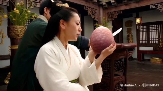 哪吒割肉还母：一曲逆天改命的悲歌

 一、灵珠转世，生逢乱世
商朝末年，陈塘关总兵李靖府中，殷夫人怀胎三年零六个月，终于一朝分娩。李靖以为此乃妖物，挥剑劈开肉球，却见一粉雕玉琢的婴孩从中蹦出，右手掌心赫然刻着“哪”字，左手掌心则是“吒”字。太乙真人闻讯赶来，见此子乃灵珠子转世，赐名哪吒，收为弟子，并赠予乾坤圈、混天绫两件宝物。

哪吒自幼神力过人，七岁那年，他在九湾河戏水，混天绫搅动东海，乾坤圈打死巡海夜叉。东海龙王敖广震怒，欲索哪吒性命。为护子周全，李靖竟欲杀子谢罪。哪吒悲愤交加，怒吼道：“一人行事一人当！我剔骨还父，割肉还母，不连累父母！”言罢，他拔剑自刎，剜肠剔骨，将血肉还于父母。

 二、莲花化身，死而复生
殷夫人在痛失爱子后悲痛欲绝，于翠屏山建庙供奉哪吒神像。哪吒残魂飘至西方极乐世界，佛祖见其心性纯良，以碧藕为骨、荷叶为衣，念动真言令其复活。太乙真人亦用莲藕重塑其身，哪吒重获新生，手持火尖枪、脚踏风火轮，法力更胜往昔。

然而，李靖始终无法释怀哪吒剔骨之仇。他手持宝剑追杀哪吒，父子反目成仇。燃灯道人见状，赐李靖黄金玲珑塔，塔中佛光可压制哪吒神力。哪吒怒视宝塔，咬牙道：“我与李靖恩断义绝！”

 三、血仇未泯，再掀波澜
复活后的哪吒并未放下杀父之仇。他闯入陈塘关，击败守将木吒，李靖狼狈逃窜。燃灯道人携宝塔前来，哪吒见塔如见佛，只得暂且退却。东海龙王仍不甘心，联合其他三海龙王兴风作浪，誓要血洗陈塘关。哪吒为护百姓，与龙族展开大战，抽龙筋、扒龙鳞，直打得东海翻腾、天地变色。

 四、宿命轮回，终得解脱
哪吒虽法力通天，却始终被血仇束缚。他夜夜梦见父母痛哭，心中愧疚难当。一日，他跪求太乙真人：“弟子已还父母血肉，为何仍不得解脱？”真人叹息道：“你与李靖之仇，非血肉可偿。唯有放下执念，方能超脱轮回。”

哪吒参透佛理，将玲珑塔归还李靖，跪别父母：“爹娘之仇，哪吒已还。今日一别，他日再不相见。”言罢，他纵身跃入山河，化身三头八臂战神，随姜子牙伐纣。经此一劫，哪吒终于明白：真正的孝道，不是以命相搏，而是守护苍生、不负初心。

 五、神话余韵，世代传颂
哪吒的故事在民间流传千年，从《封神演义》的悲壮到《西游记》的传奇，从“剔骨还父”的决绝到“莲花化身”的重生，他始终是反抗命运、守护正义的象征。而今，当我们重读这段神话，看到的不仅是哪吒的传奇，更是每个灵魂在命运枷锁前的挣扎与觉醒——真正的自由，从来不是逃避责任，而是在爱与责任之间找到平衡。 by Hailuo AI Video Generator