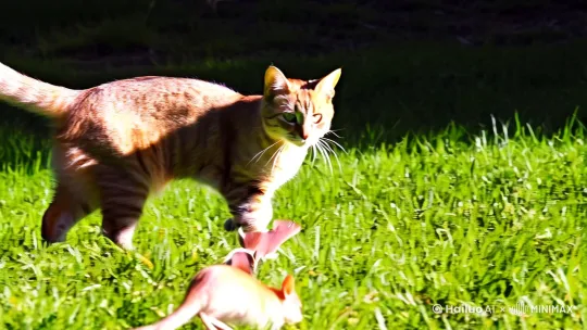 猫捉老鼠 by Hailuo AI Video Generator