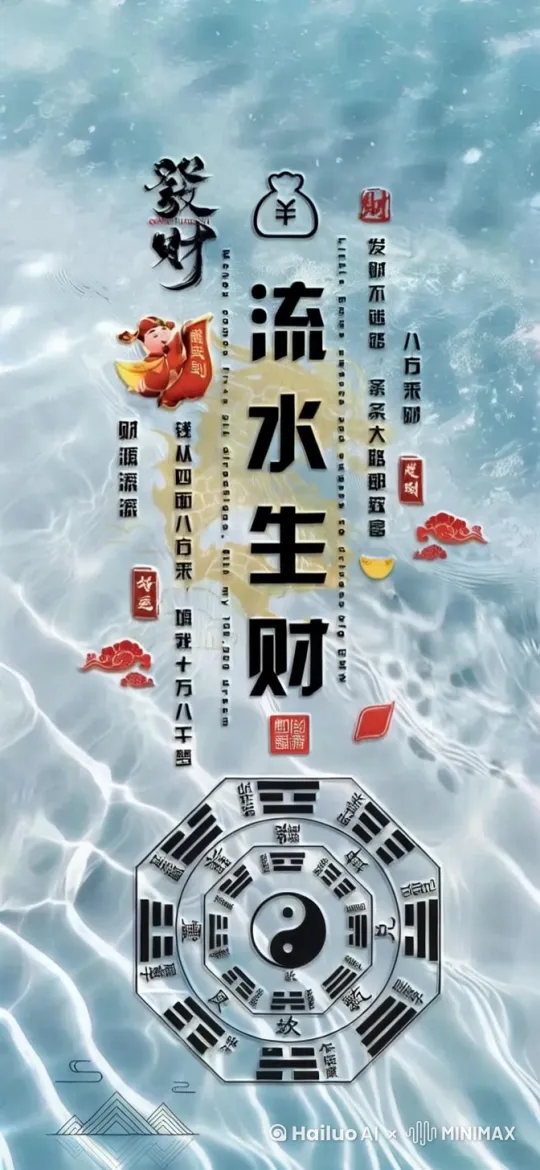 流水生财 by Hailuo AI Video Generator