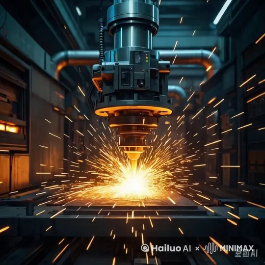让火花四溅动起来 by Hailuo AI Video Generator