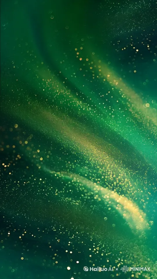 固定镜头，金色粒子流动，丝滑流动，可以星光闪烁， by Hailuo AI Video Generator