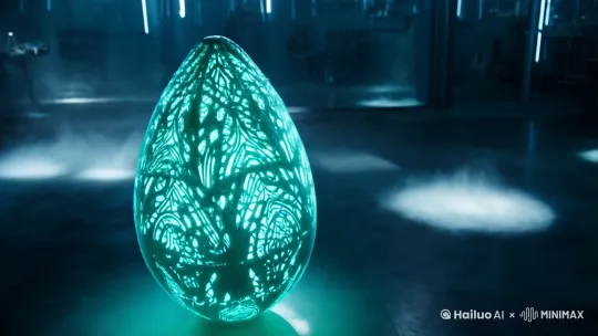 生成一个生物怪兽从出生到成年的过程 by Hailuo AI Video Generator