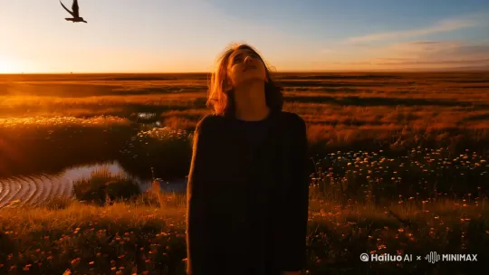 没有了我，你要好好生活，20秒，高清生动形象，感人 by Hailuo AI Video Generator