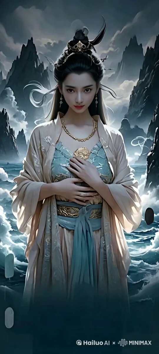 [推出,上升,下摇]张开双臂 by Hailuo AI Video Generator