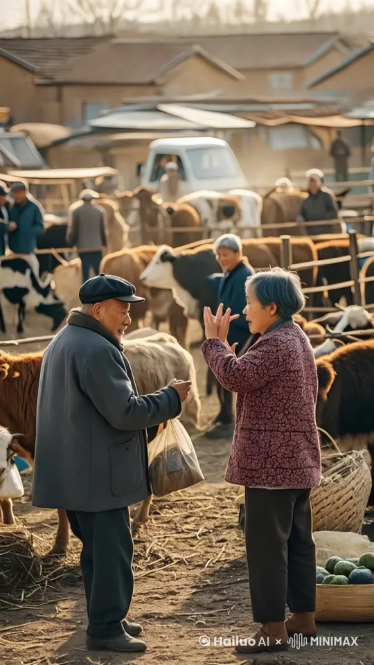 镜头移动,动态跟随,展现两个人史诗般的激烈打斗场面,两个人正在进行惊心动魄的中国功夫对决。左边的人右脚轻点地面,身体如旋风般旋转,左腿高高抬起,以一记凌厉的侧踢攻向对手的头部,速度极快。右边的人一个前滚翻躲开,起身时双腿连环踢出,腿影重重,令人眼花缭乱。两人的招式变化无穷,身影在环境中快速移动,忽左忽右,地面灰尘四起,展现出中国功夫的博大精深。周围的人欢呼雀跃、拍手叫好。 by Hailuo AI Video Generator