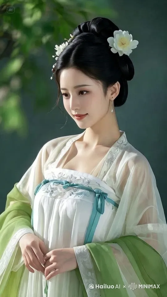 [左移,推进,右摇]温柔的走动 by Hailuo AI Video Generator