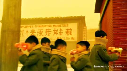 你的选题非常有趣!70年代东北小镇的童年游戏承载着独特的时代印记,以下是为你的视频创作提供的详细方案:
📽️ 视觉风格建议:
1. 色调质感:
- 主色调采用老照片褪色感的暖黄色+灰蓝色(还原军绿棉袄与冬日天空)
- 用16mm胶片质感拍摄,适当保留颗粒感
- 晨雾/炊烟制造朦胧光晕,雪地场景保持高光柔焦
2. 时代符号:
【场景】红砖墙标语/木头电线杆/供销社橱窗/煤堆/苞米垛
【道具】铁皮青蛙/玻璃输液瓶/牛皮纸课本/铝制饭盒
【服装】条绒布棉猴儿/手打毛线脖套/胶皮靰鞡鞋
🎮 经典游戏还原清单:
1. 冬季特辑:
- 抽冰嘎(陀螺):桦木削制的彩纹陀螺在冰面飞旋
- 脚滑子(自制冰车):木板+钢筋的简易冰车溅起冰碴
- 舌头粘铁栏杆:调皮男孩被冻住的滑稽特写
2. 集体游戏:
- 攻城:冻红的小手在雪地画巨型"田"字格
- 挤香油:孩子们靠墙挤成一排呵出白雾
- 打尜尜:杨木削的短棒在冻土上清脆敲击
3. 女童专属:
- 跳皮筋:"小皮球架脚踢..."配方言童谣
- 歘嘎拉哈:羊拐骨在火炕上翻飞的清脆声
- 翻花绳:冻裂的小手灵巧勾出"降落伞"图案
🎬 分镜设计技巧:
- 空镜过渡:冰裂的河面/冒热气的井盖/旋转的纸风车
- 特写语言:冻皴的脸蛋特写/棉鞋里撒出的玉米瓤/玻璃上的冰花
- 光影魔法:夕阳光透过冰尜形成彩虹光斑/煤油灯下跳动的影子戏
🎵 声音设计:
- 环境音:东北风掠过枯枝声/供销社拨浪鼓声/火墙噼啪声
- 拟音:铁环滚过石板路的铛啷声/玻璃球碰撞声
- 背景乐:手风琴版《乌苏里船歌》+童声合唱《生产队里养了一群小鸭子》
💡 情感升华点:
- 片尾可加入现代孩子玩手机与旧时光的叠化对比
- 彩蛋:拍摄现场让当年的孩子(现已老人)示范游戏
- 字幕:"有些玩具不需要电池,有些快乐与WIFI无关"
建议到黑龙江尚志市/吉林蛟河市等保留完好的林区小镇取景,当地老人家里可能还留存着当年的游戏道具。拍摄时注意捕捉孩子们真实的反应,适当保留东北方言对话会让作品更有烟火气。 by Hailuo AI Video Generator