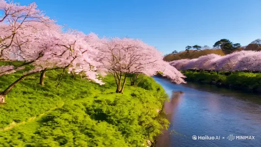 春天的风景 by Hailuo AI Video Generator