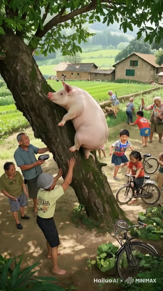 镜头移动跟随,猪先发难,如猎豹般迅速冲向,右拳裹挟着呼呼风声,直逼帽子哥面门。帽子哥顺势一记回旋踢,目标直指猪的腰部。
两个你来我往,拳脚生风,每一次碰撞都仿佛空气都为之震荡。周围的地面因他们的剧烈动作而尘土飞扬,附近的树枝、石块也被强大的气流震得微微颤抖。阳光洒下,在他们身上勾勒出坚毅的轮廓,将这场激烈打斗的每一个精彩瞬间都清晰呈现。画面色彩鲜明,光影效果强烈,细节刻画入微,以4K超高清画质展现,给人一种身临其境的紧张刺激感,仿佛真实发生的激烈搏斗场景就在眼前 by Hailuo AI Video Generator