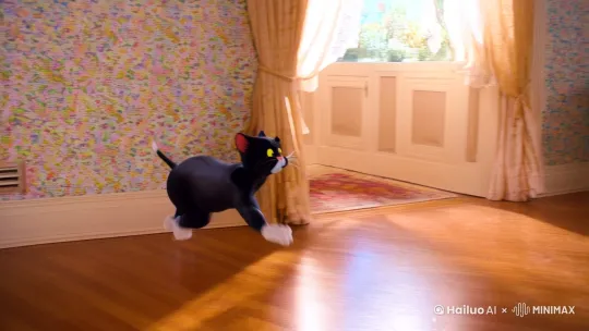 猫和老鼠 by Hailuo AI Video Generator